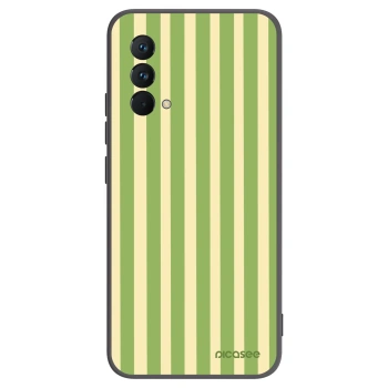 Picasee silikonový černý obal pro Realme GT Master Edition 5G - Lines Matcha