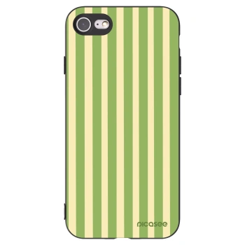 Picasee silikonový černý obal pro Apple iPhone SE 2022 - Lines Matcha