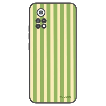 Picasee silikonový černý obal pro Xiaomi Poco X4 Pro 5G - Lines Matcha