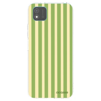 Picasee silikonový průhledný obal pro Realme C11 (2021) - Lines Matcha