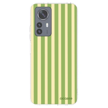 Picasee silikonový průhledný obal pro Xiaomi 12 Pro - Lines Matcha