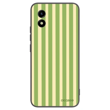 Picasee silikonový černý obal pro Vivo Y01 - Lines Matcha