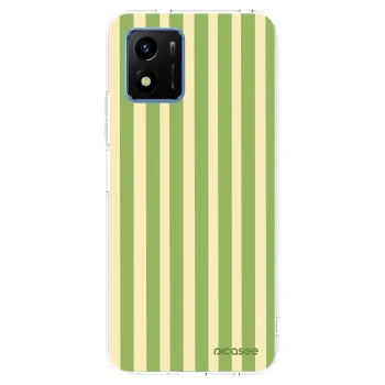 Picasee silikonový průhledný obal pro Vivo Y01 - Lines Matcha