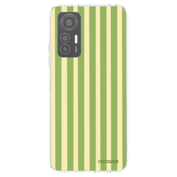 Picasee silikonový průhledný obal pro Xiaomi 12 Lite - Lines Matcha