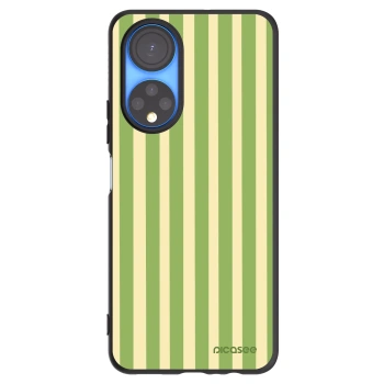 Picasee silikonový černý obal pro Honor X7 - Lines Matcha