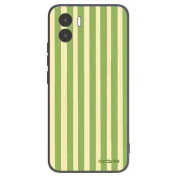 Picasee silikonový černý obal pro Xiaomi Redmi A1 - Lines Matcha