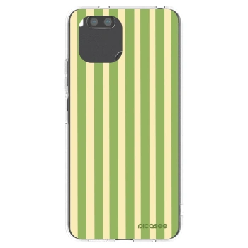 Picasee silikonový průhledný obal pro Xiaomi Redmi A1 - Lines Matcha