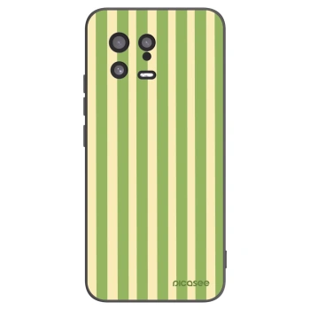 Picasee silikonový černý obal pro Xiaomi 13 - Lines Matcha