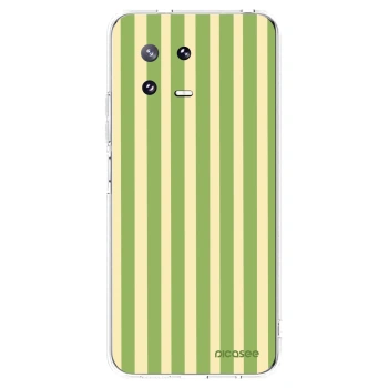 Picasee silikonový průhledný obal pro Xiaomi 13 Pro - Lines Matcha