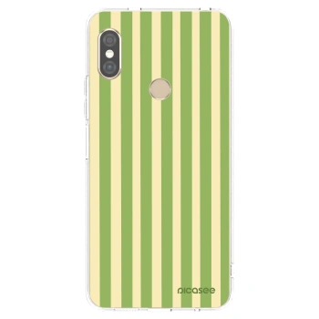 Obal pro Xiaomi Redmi Note 5 Global - Lines Matcha