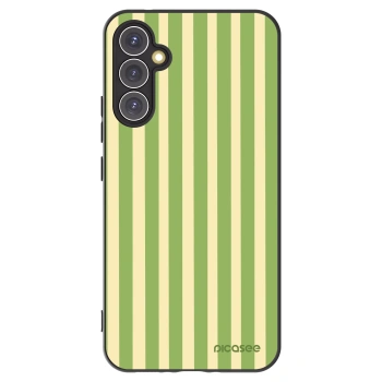 Picasee silikonový černý obal pro Samsung Galaxy A34 5G A346B - Lines Matcha