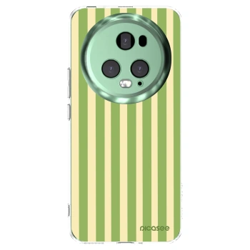 Picasee silikonový průhledný obal pro Honor Magic5 Pro - Lines Matcha