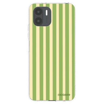 Picasee silikonový průhledný obal pro Xiaomi Redmi A2 - Lines Matcha