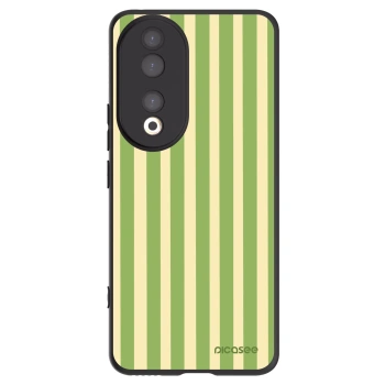 Picasee silikonový černý obal pro Honor 90 5G - Lines Matcha
