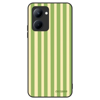 Obal pro Realme C33 (2023) - Lines Matcha