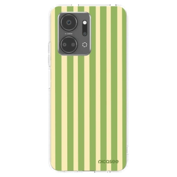 Picasee silikonový průhledný obal pro Honor X7a - Lines Matcha