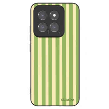 Picasee silikonový černý obal pro Xiaomi 14 - Lines Matcha