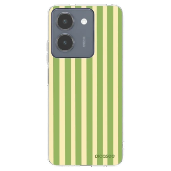 Obal pro Vivo Y36 4G - Lines Matcha