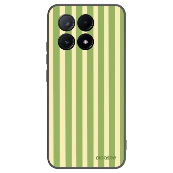 Picasee silikonový černý obal pro Xiaomi Poco X6 Pro - Lines Matcha
