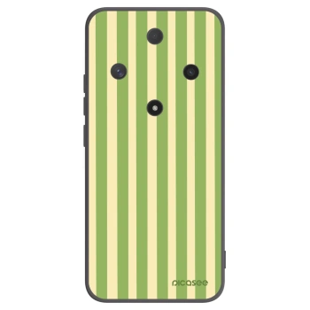 Picasee silikonový černý obal pro Honor Magic6 Lite 5G - Lines Matcha