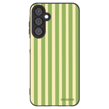 Picasee silikonový černý obal pro Samsung Galaxy A25 A256B 5G - Lines Matcha