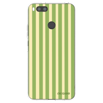 Obal pro Xiaomi Mi A1 Global - Lines Matcha