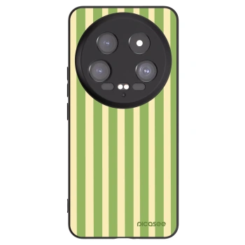 Picasee silikonový černý obal pro Xiaomi 14 Ultra - Lines Matcha