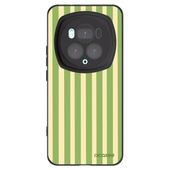 Picasee silikonový černý obal pro Honor Magic6 Pro - Lines Matcha