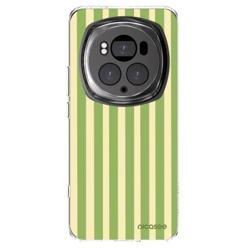 Picasee silikonový průhledný obal pro Honor Magic6 Pro - Lines Matcha