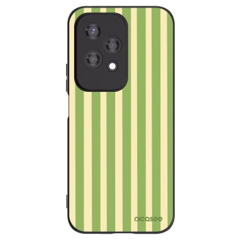 Picasee silikonový černý obal pro Honor 200 Lite - Lines Matcha