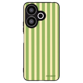 Picasee silikonový černý obal pro Xiaomi Redmi 13 4G - Lines Matcha