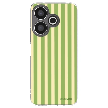 Picasee silikonový průhledný obal pro Xiaomi Redmi 13 4G - Lines Matcha