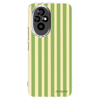 Picasee silikonový průhledný obal pro Honor 200 5G - Lines Matcha