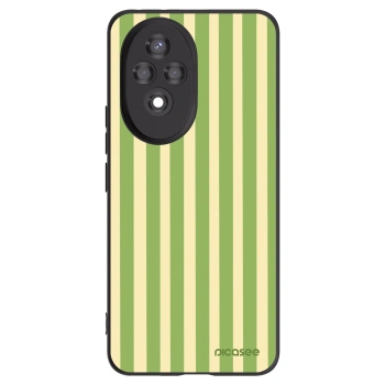 Picasee silikonový černý obal pro Honor 200 Pro 5G - Lines Matcha