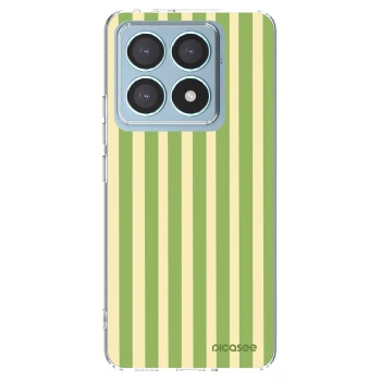 Picasee silikonový průhledný obal pro Xiaomi 14T Pro - Lines Matcha