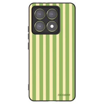 Picasee silikonový černý obal pro Xiaomi 14T - Lines Matcha
