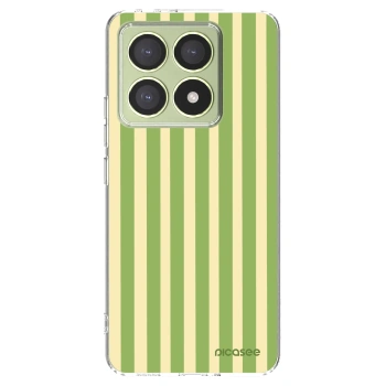 Picasee silikonový průhledný obal pro Xiaomi 14T - Lines Matcha