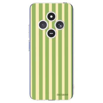 Picasee silikonový průhledný obal pro Xiaomi Redmi 14C - Lines Matcha