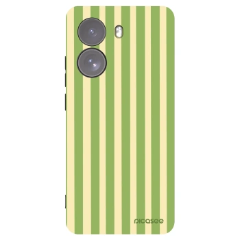 Picasee silikonový černý obal pro Xiaomi Poco X7 - Lines Matcha