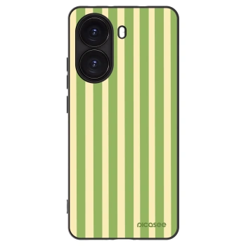 Picasee silikonový černý obal pro Xiaomi Poco X7 Pro 5G - Lines Matcha