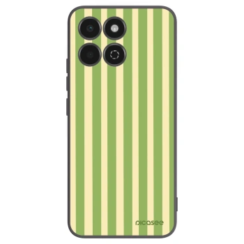 Picasee silikonový černý obal pro Honor 200 Smart 5G - Lines Matcha