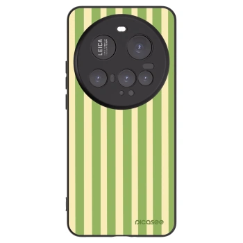 Picasee silikonový černý obal pro Xiaomi 15 Ultra - Lines Matcha