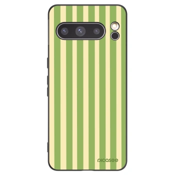 Picasee silikonový černý obal pro Google Pixel 8 Pro - Lines Matcha