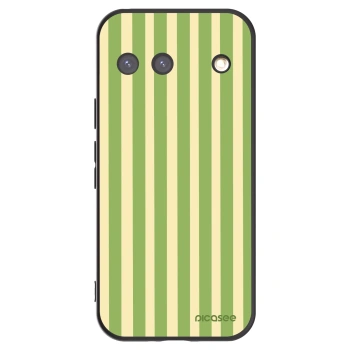 Picasee silikonový černý obal pro Google Pixel 9 - Lines Matcha