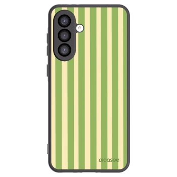 Picasee silikonový černý obal pro Samsung Galaxy A26 5G A266B - Lines Matcha