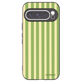 Picasee silikonový černý obal pro Google Pixel 9 Pro - Lines Matcha