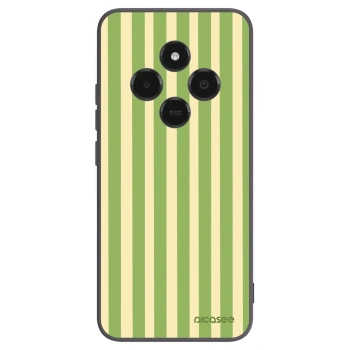 Picasee silikonový černý obal pro Xiaomi Poco C75 - Lines Matcha