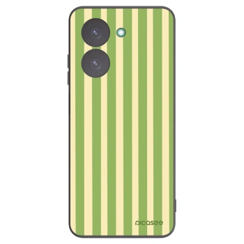 Picasee silikonový černý obal pro Xiaomi Redmi A5 - Lines Matcha