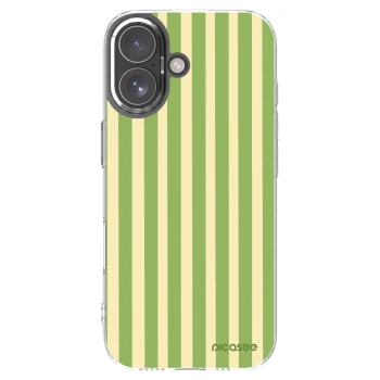 Picasee silikonový průhledný obal pro Apple iPhone 17 - Lines Matcha