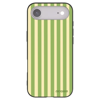 Picasee silikonový černý obal pro Apple iPhone Air - Lines Matcha